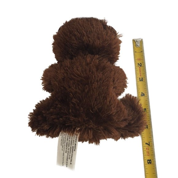 Greenbrier Intl Brown Bear "Chocolate" Soft Fuzzy Fur NO SCENT 7" - Picture 7 of 9